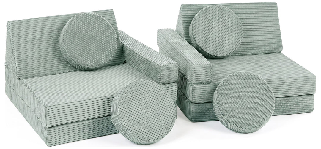 Modular kids sofa, foam blocks