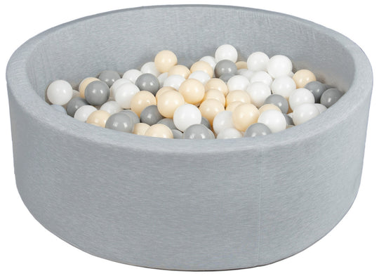 Grey ball pit + 300 balls