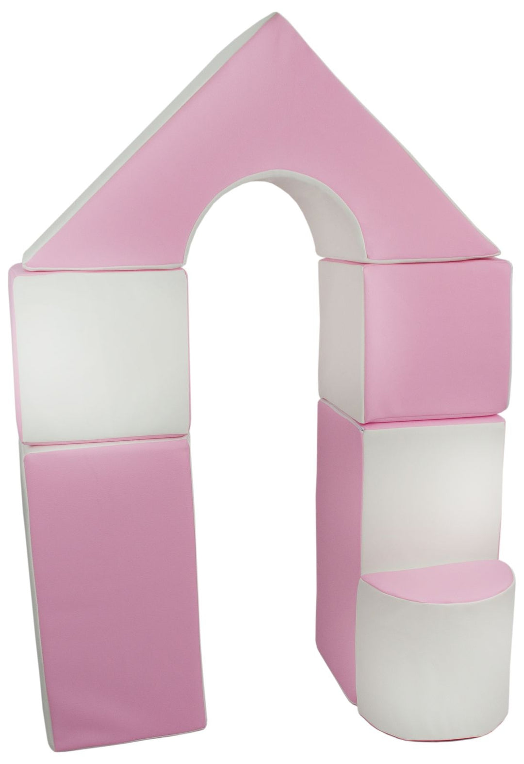 Mini castle set of 6 large foam blocks