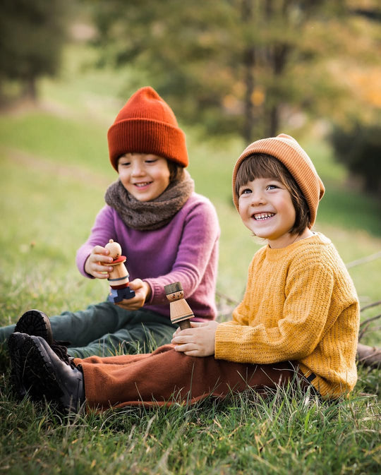 LALA Stick Figure Puzzle - Green