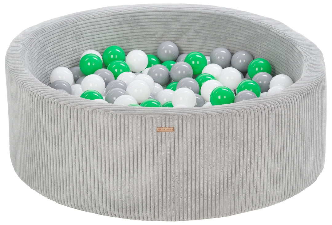 Ball pit + 200 balls, corduroy fabric