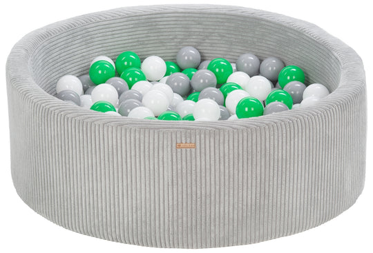 Ball pit + 200 balls, corduroy fabric