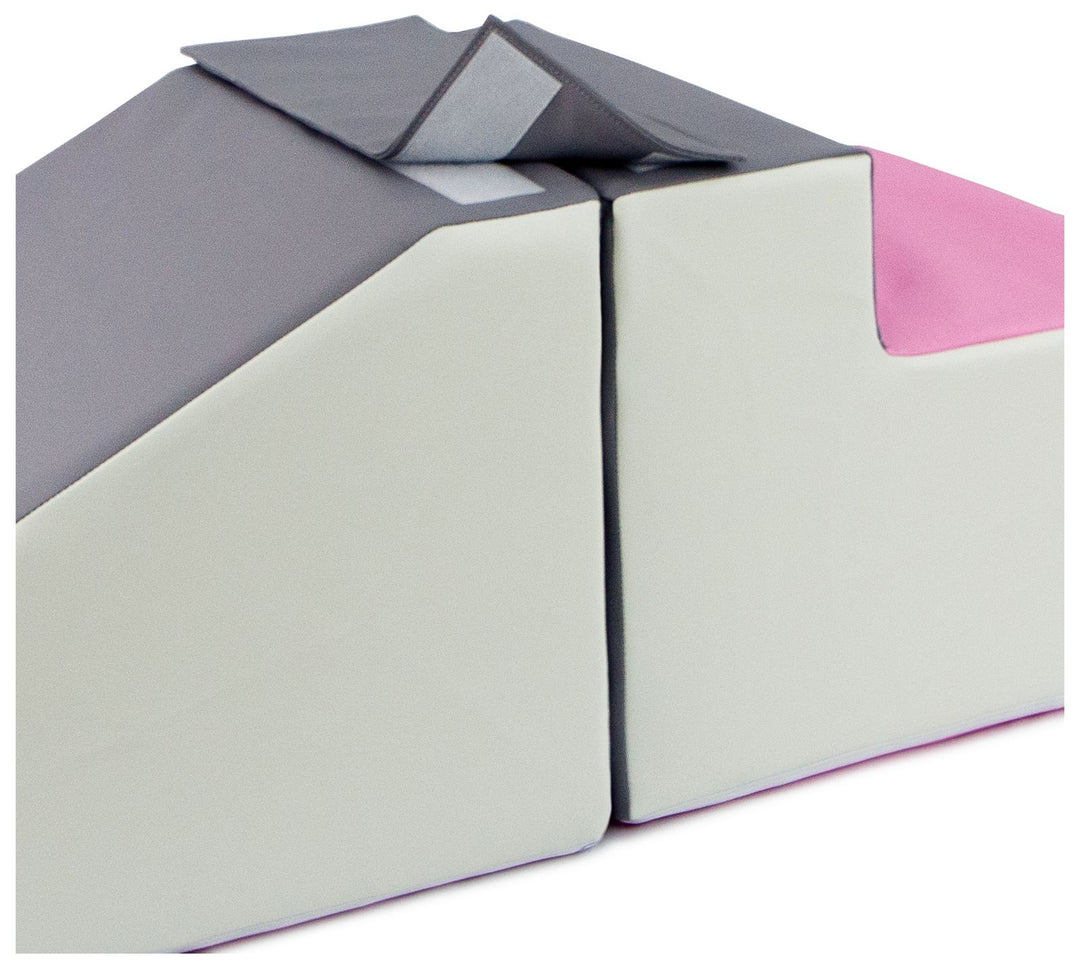 Slide + steps set of 2 large foam blocks