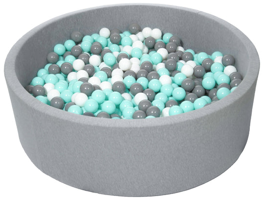 Soft Jersey ball pit with 900 balls, diameter 125 cm