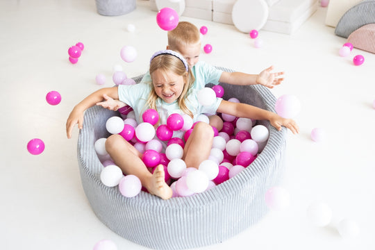Ball pit + 300 balls, corduroy fabric
