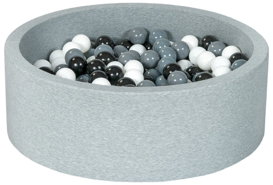 Grey ball pit + 300 balls
