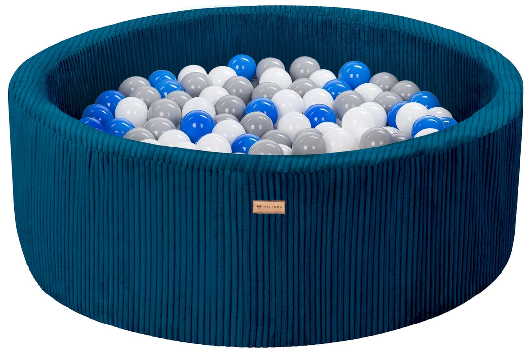 Ball pit + 300 balls, corduroy fabric