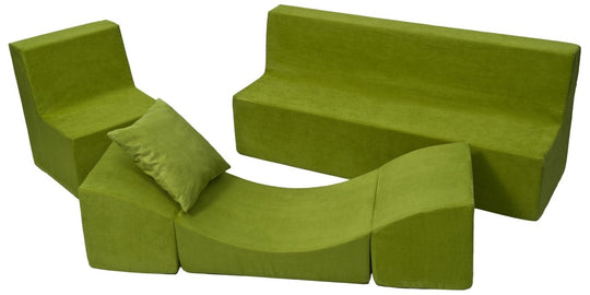 Soft Foam Furniture 3 pcs set: Chair+Sofa+Coach