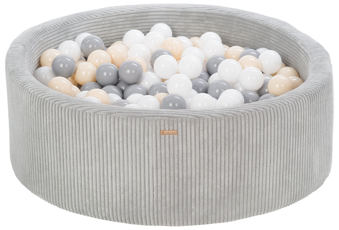 Ball pit + 300 balls, corduroy fabric
