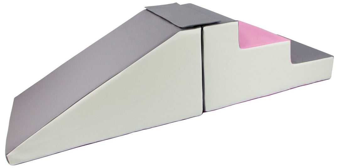 Slide + steps set of 2 large foam blocks