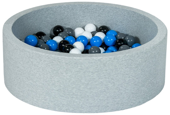 Soft Jersey ball pit with 200 balls