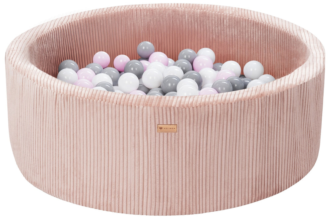 Ball pit + 200 balls, corduroy fabric