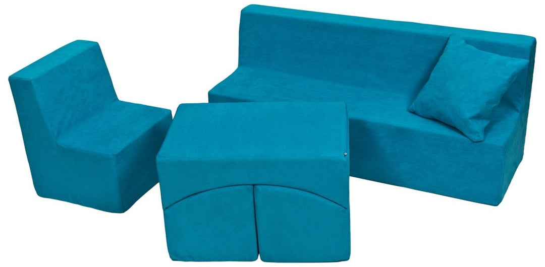 Soft Foam Furniture 3 pcs set: Chair+Sofa+Coach