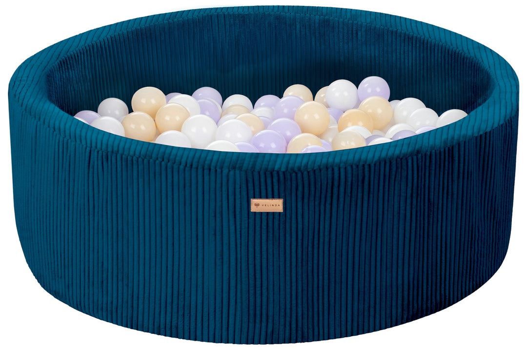 Ball pit + 200 balls, corduroy fabric