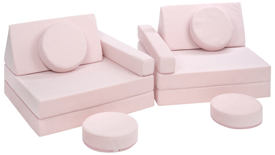 Modular kids sofa, foam blocks