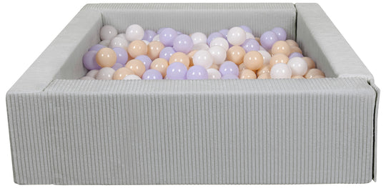 Soft play Corduroy ball pit, home ball pit, indoor, outdoor, ball pit + 300 balls