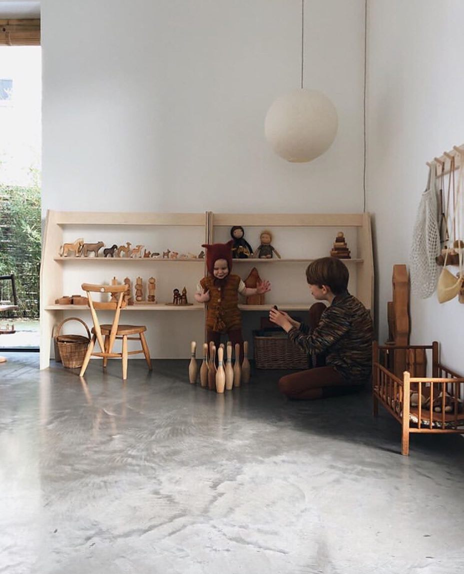 Wooden Bowling Pins - Natural