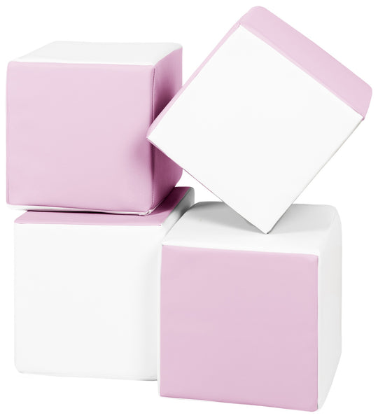 Soft Play Cubes, 4 building blocks for kids