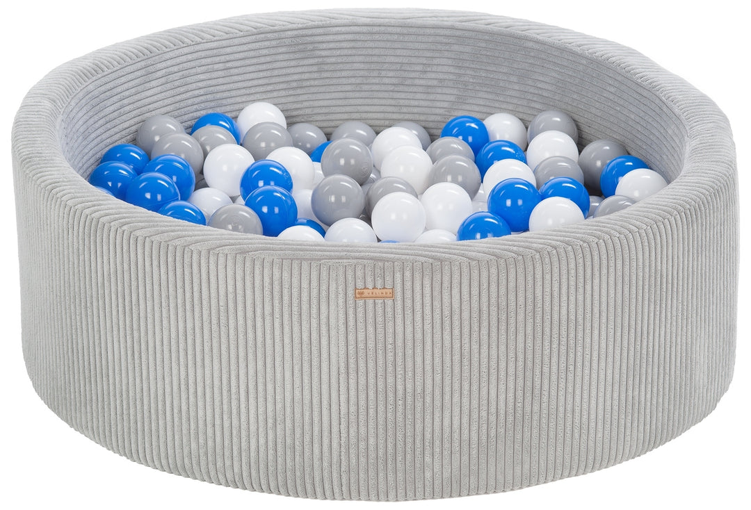 Ball pit + 200 balls, corduroy fabric