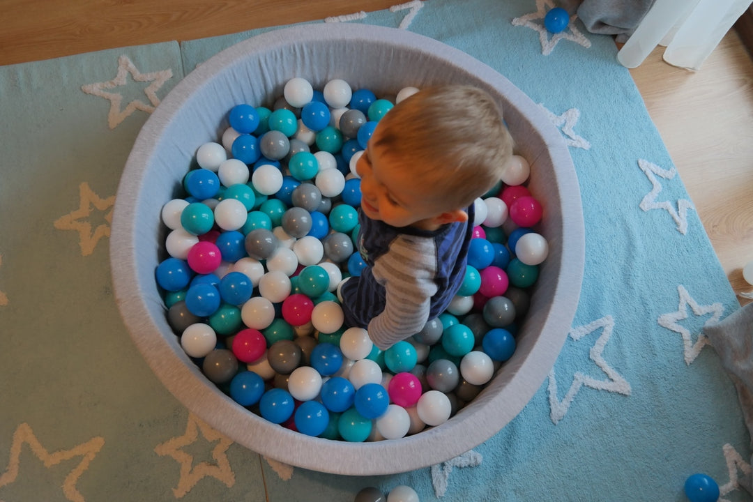 Grey ball pit + 450 balls
