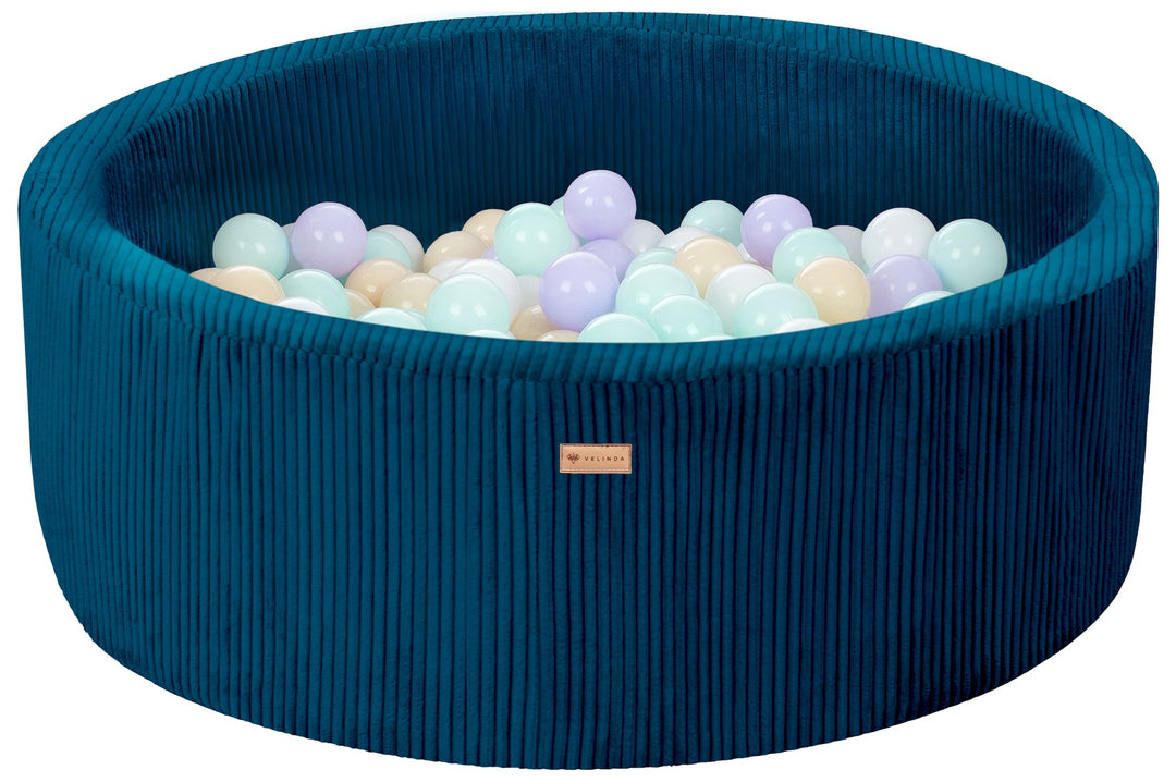 Ball pit + 200 balls, corduroy fabric