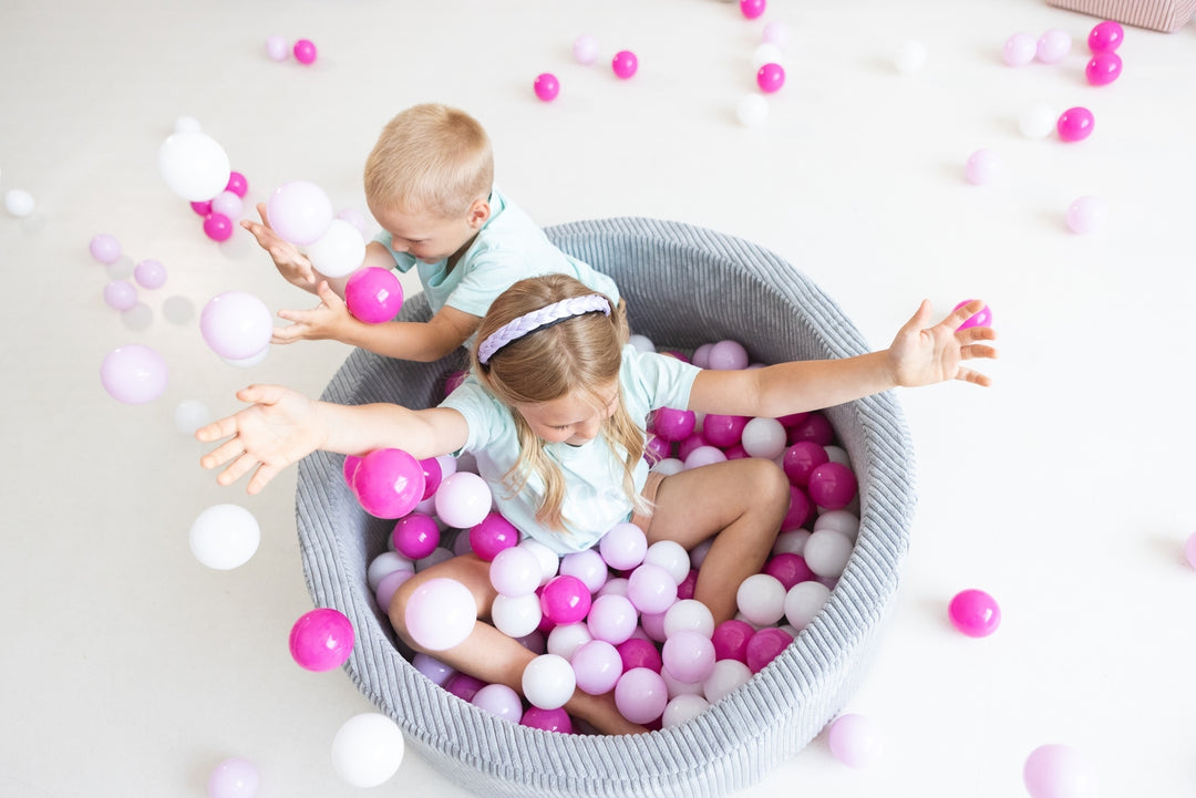 Ball pit + 300 balls, corduroy fabric