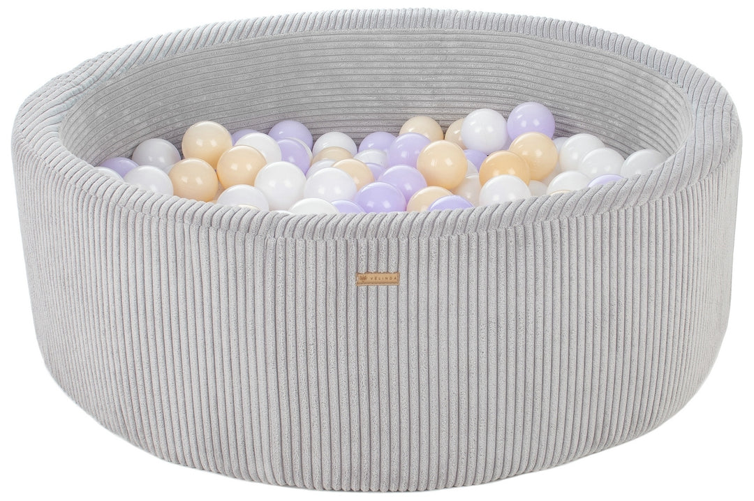 Ball pit + 200 balls, corduroy fabric