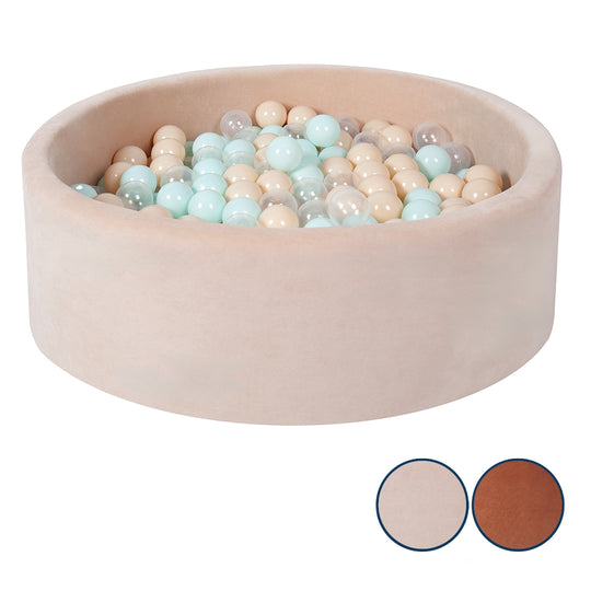 Velvet ball pit + 300 balls