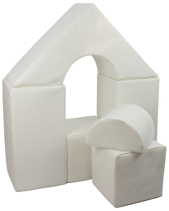 Mini castle set of 6 large foam blocks