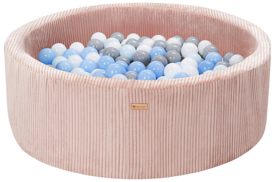 Ball pit + 200 balls, corduroy fabric