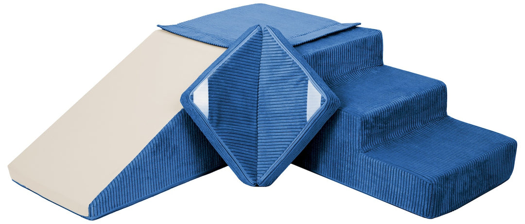Slide set of 4 large foam blocks