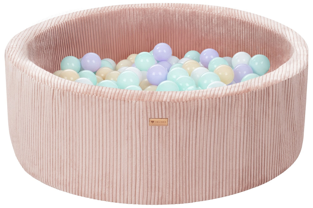 Ball pit + 200 balls, corduroy fabric