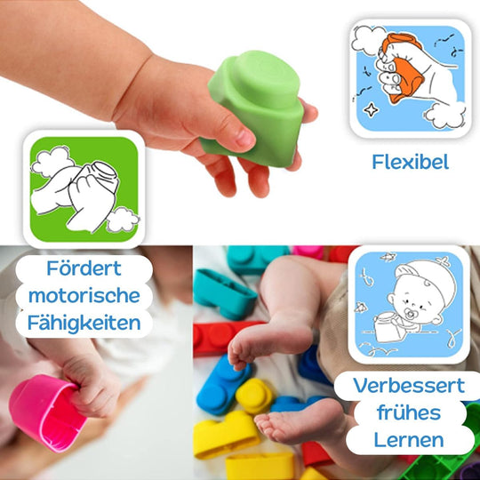 Zachte Bioblokken Set - 42 stuks
