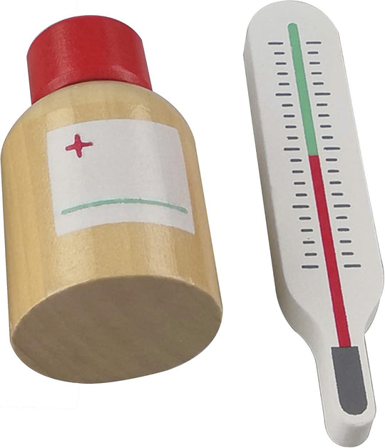 Wooden Doctor's Tool Set