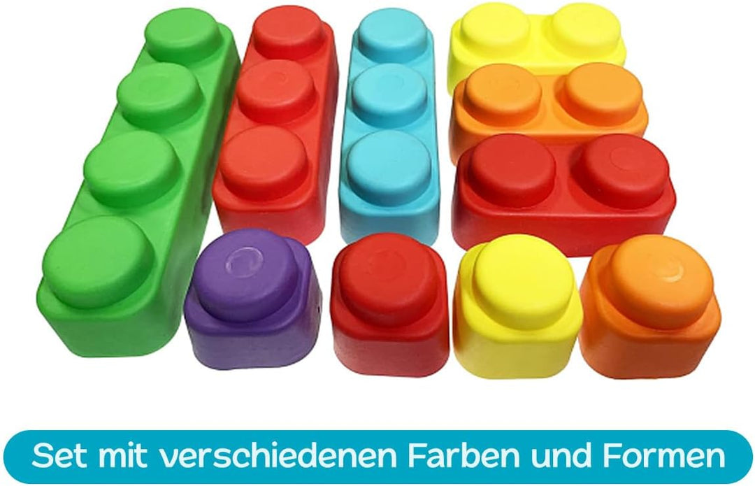 Zachte Bioblokken Set - 42 stuks
