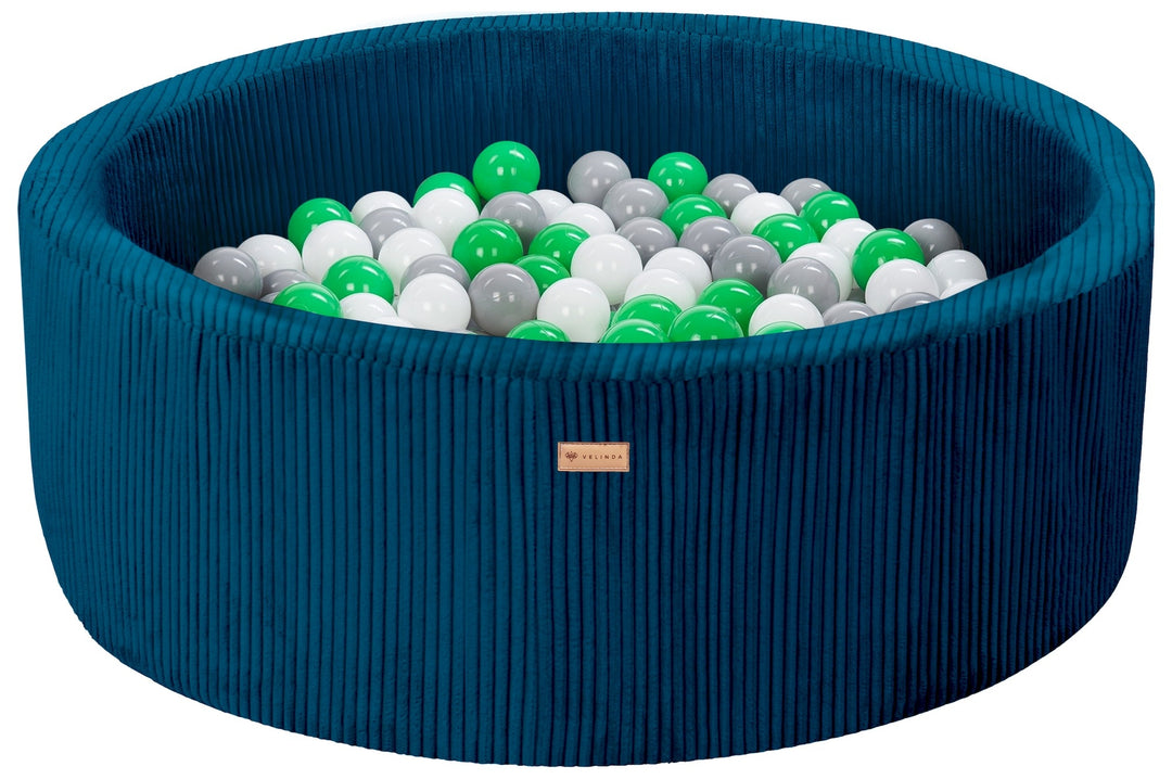 Ball pit + 200 balls, corduroy fabric