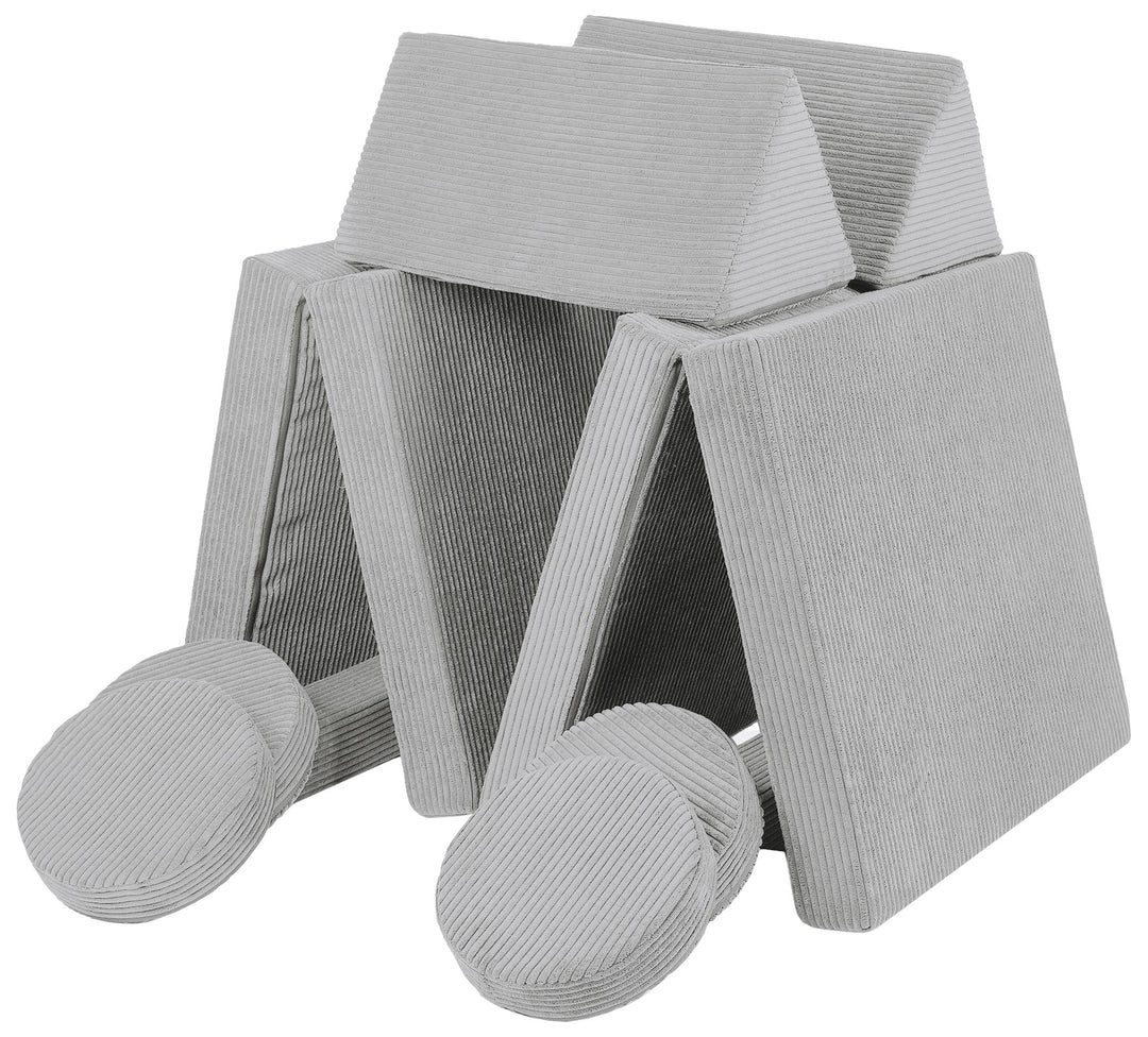 Modular kids sofa, foam blocks