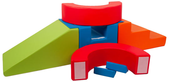 Hoop set of 7 large foam blocks