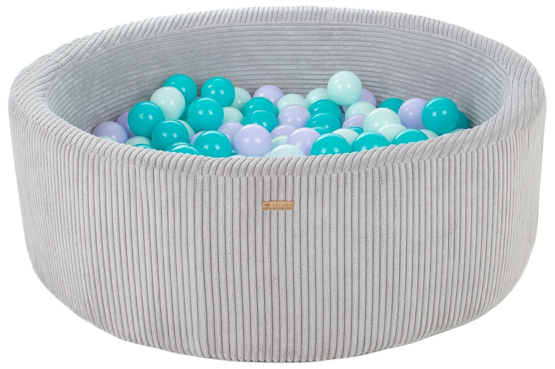 Ball pit + 200 balls, corduroy fabric