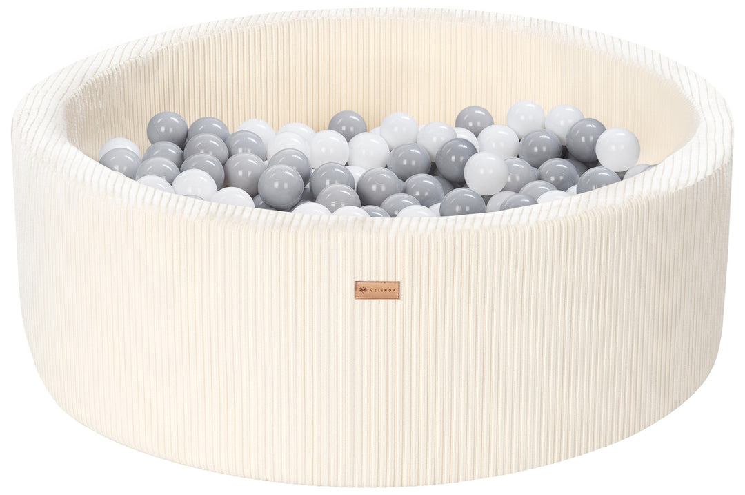 Ball pit + 200 balls, corduroy fabric