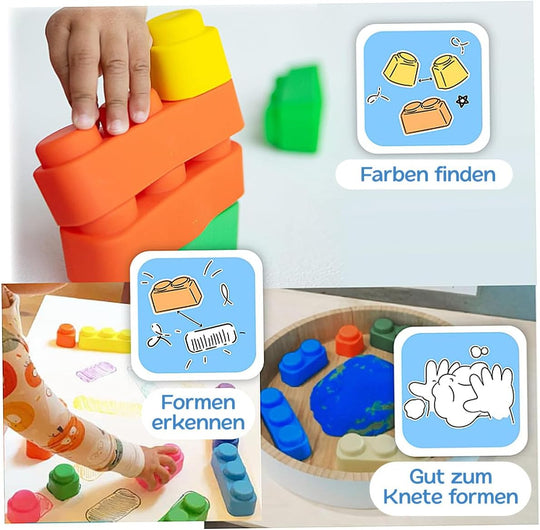 Zachte Bioblokken Set - 42 stuks
