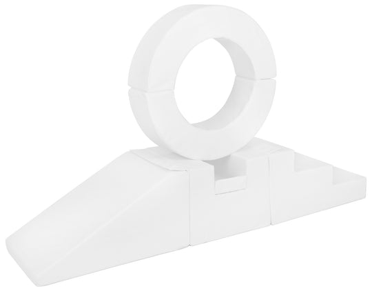 Hoop set of 7 large foam blocks