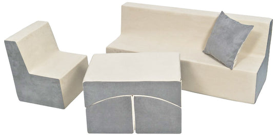 Soft Foam Furniture 3 pcs set: Chair+Sofa+Coach