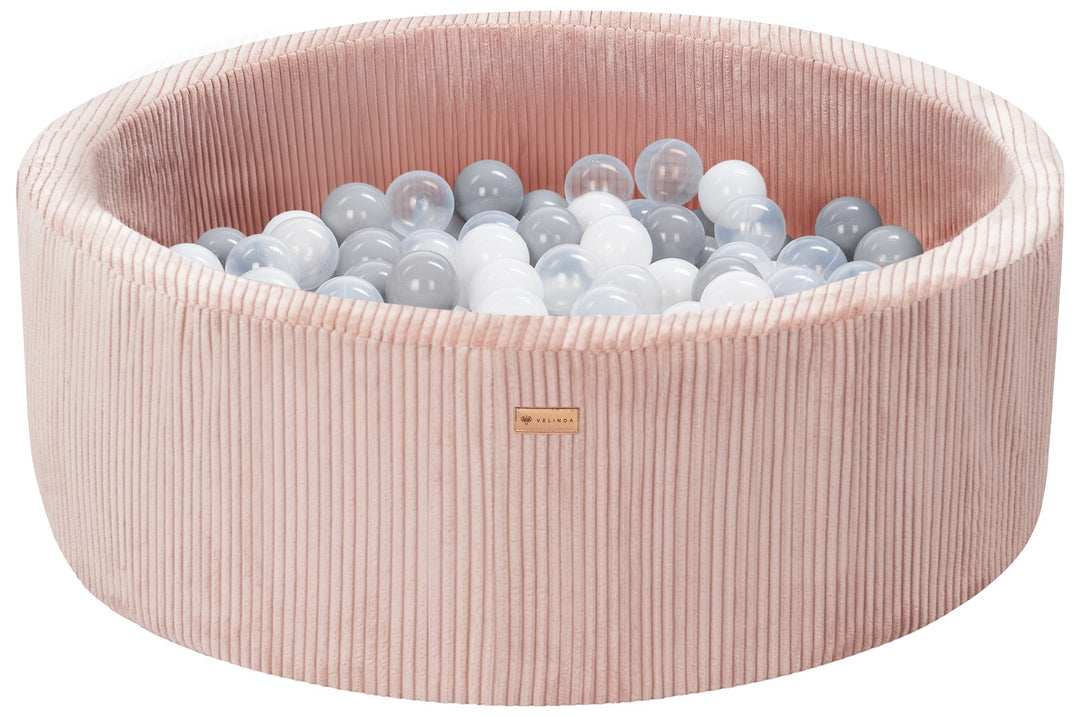 Ball pit + 200 balls, corduroy fabric