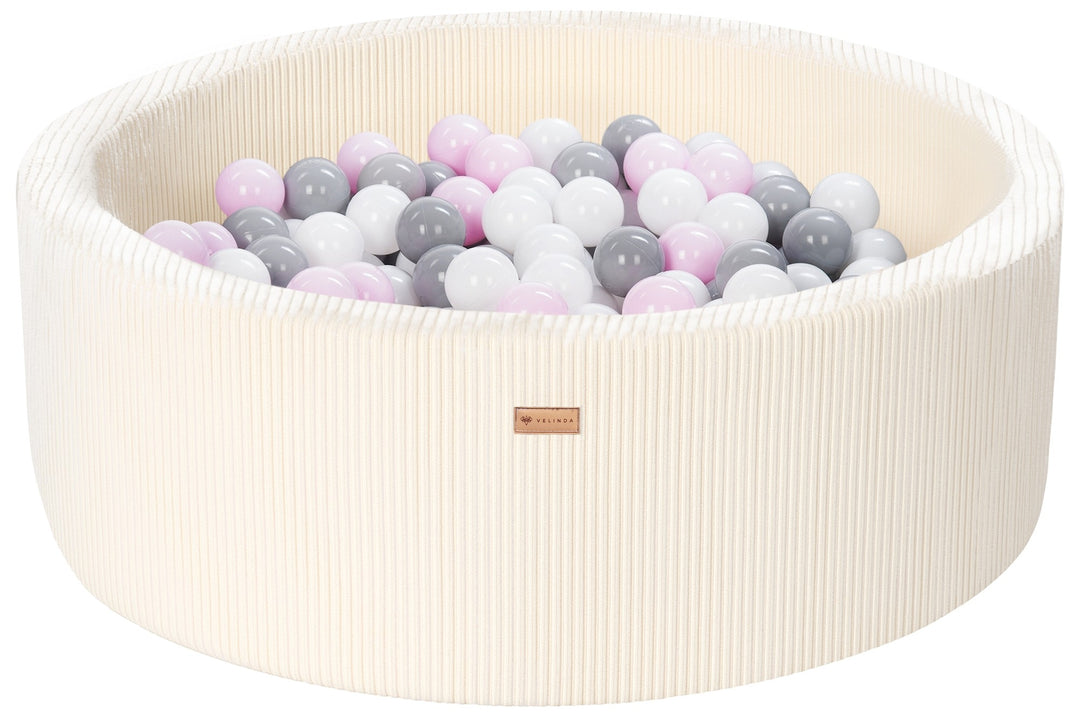 Ball pit + 300 balls, corduroy fabric