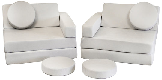 Modular kids sofa, foam blocks