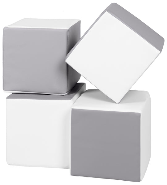 Soft Play Cubes, 4 building blocks for kids