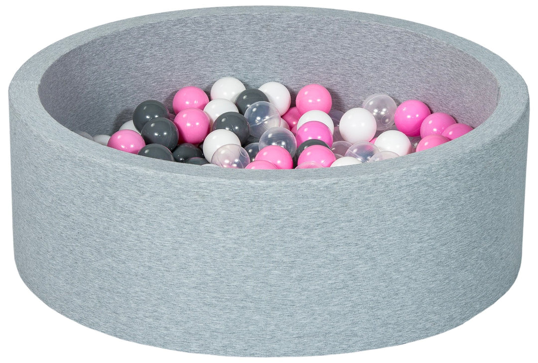 Soft Jersey ball pit with 200 balls