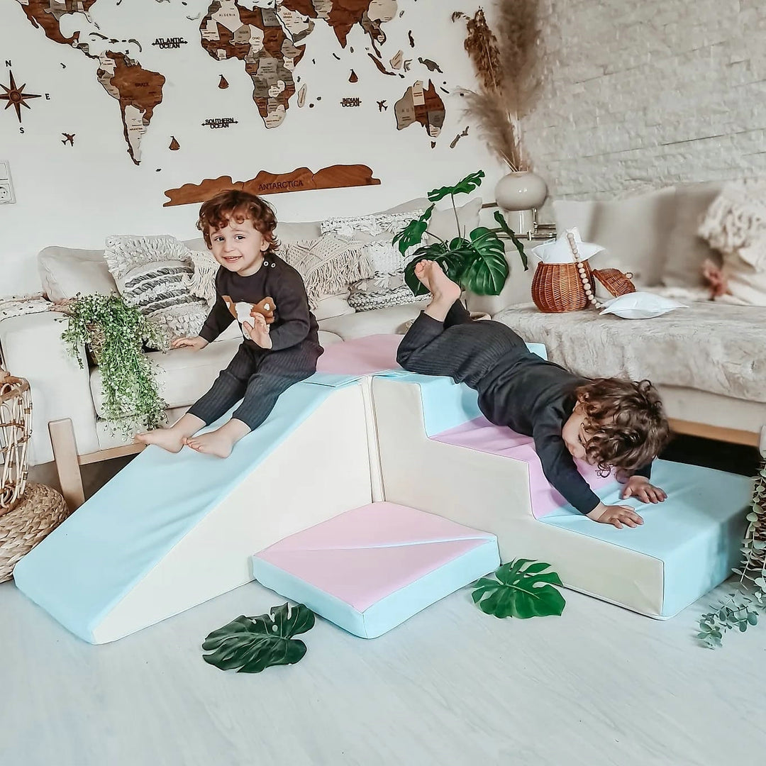 Slide set of 4 large foam blocks