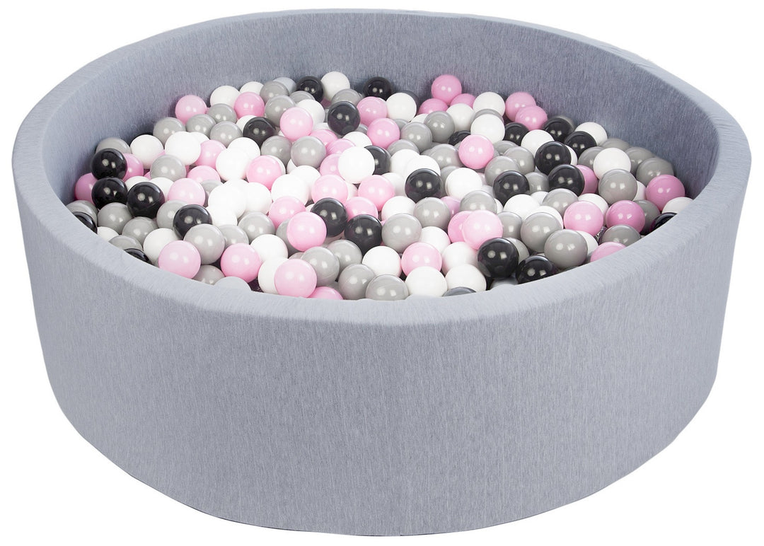 Soft Jersey ball pit with 900 balls, diameter 125 cm